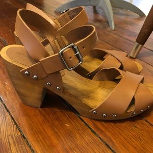 Saks Fifth Avenue clog sandals